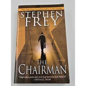 The Chairman by Stephen Fry Softcover Suspense Political Thriller Crime Thriller